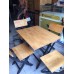 THANH LÝ BỘ BÀN GHẾ CAFE, QUÁN ĂN CHẤT LIỆU GỖ GHÉP